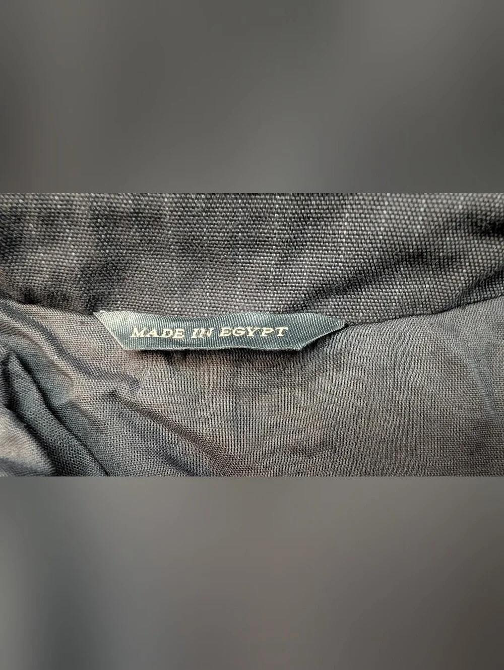 Banana Republic Gray Pinstripe Blazer Jacket 44R 100% Cotton